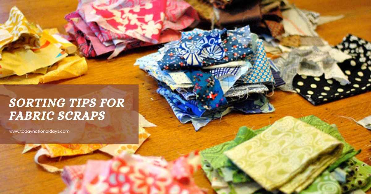 Sorting Tips for Fabric Scraps Sorting Tips for Fabric Scraps