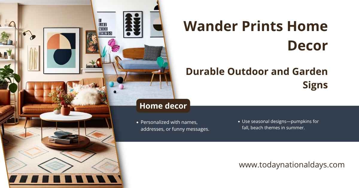 Wander Prints Decor